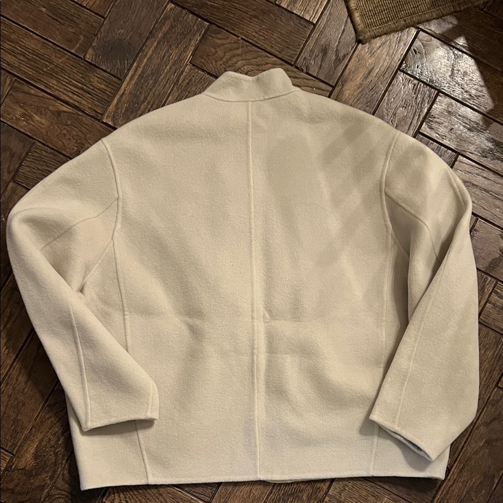 Soeur Windosr Coat Chalk S Wool Jacket - Picture 15 of 16
